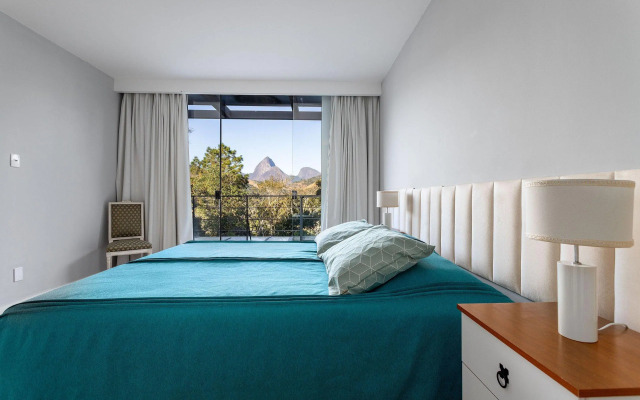 Casa Linda em Itaipava, 4 suítes, sauna, A/C