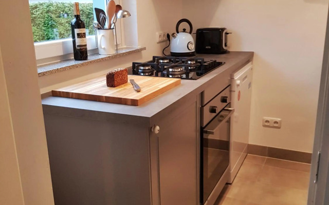 Ferienhaus mit großem Garten in Strandnähe