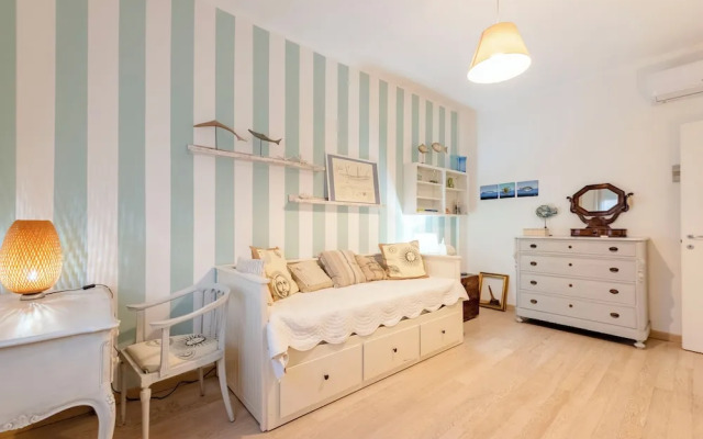 Stylish flat balcony near Rapallo Castle