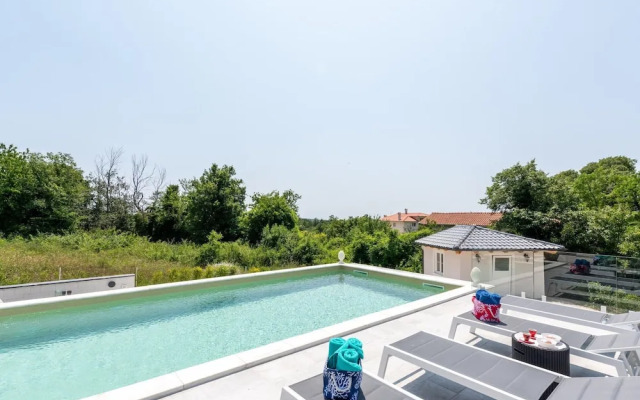 Modern Villa With Swimming Pool and Fenced Garden