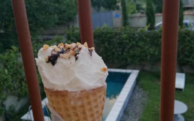 Double floor house in suburbs