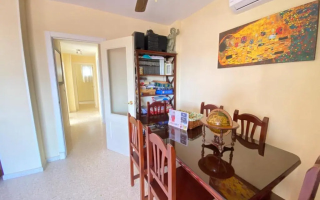 ÁTICO TERRAZA 65m. Playa, piscina, A/C, Wifi