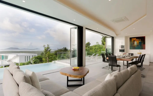 Yamu Hills Panoramic Ocean View 6 Bed Luxury Vila