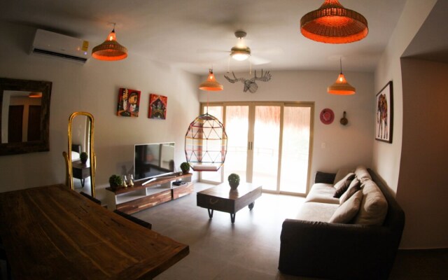 Comfortable Condo with Jacuzzi  in Tulum by Happy Address