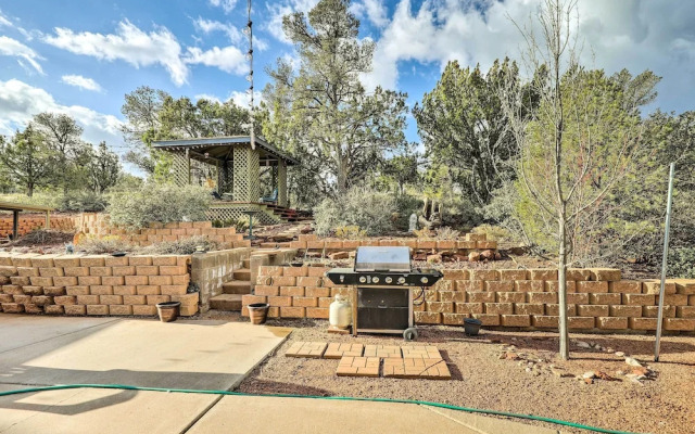 Gazebo & Fire Pit: Pet-friendly Payson Home!