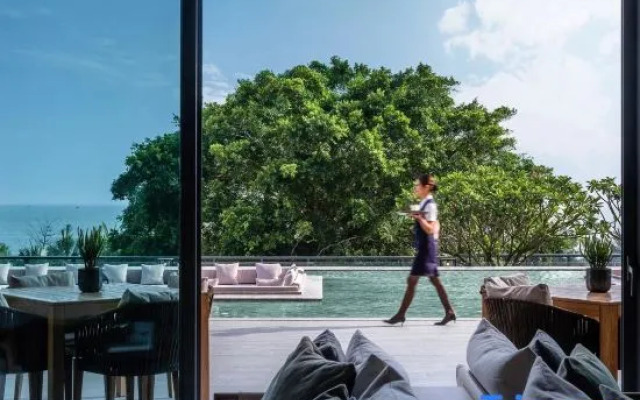 Huizhou Huidong Shuangyue Bay·Huanhai Villa ｜Courtyard Half Mountain Resort Villa