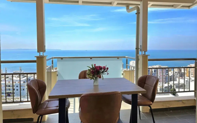 Hill Apartment With Sea View in Durres