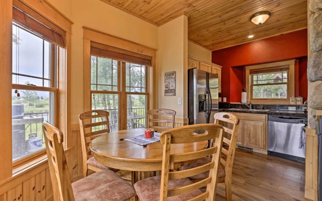 Fish, Hike & Ski: Riverfront Granby Cabin!