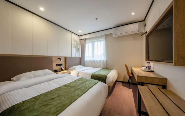 GreenTree Inn Express Shanghai Minhang District Jindu Road – Guest Rooms – Shanghai