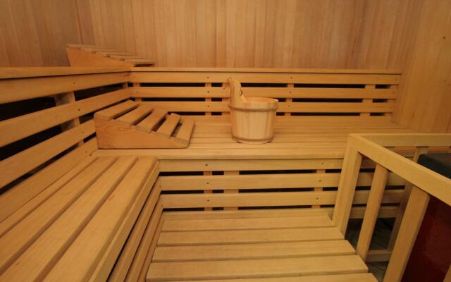 Pleasant Apartment with Sauna, Terrace,Garden,Darts, Parking
