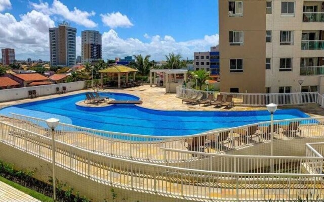 Apartamento Vista mar atrás da passarela