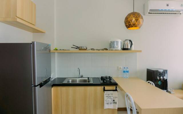 Homey And Modern Look 1Br At Asatti Apartment