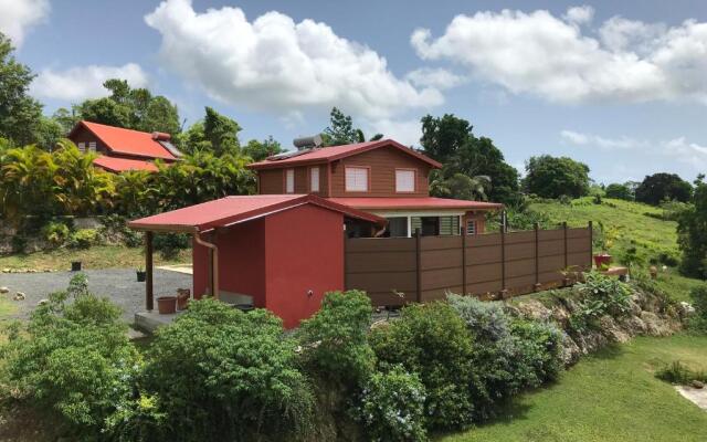 Villa neuve de standing en bois avec piscine