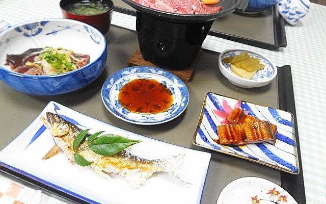 Shimanto Riverside – Meal – Shimanto