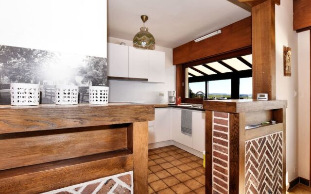 Caravan holiday home in Houffalize Luxembourg with private terrace