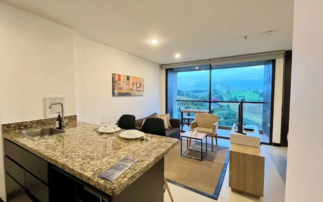 Room In Studio Confortable And Luxurious Apartment In Llanogrande