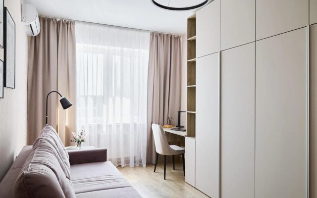 Апартаменты на улице Студенческая 14 корпус 2