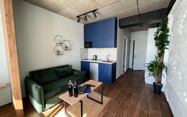 Twins apartment delux 2, new gudauri