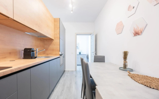 Grey apartments