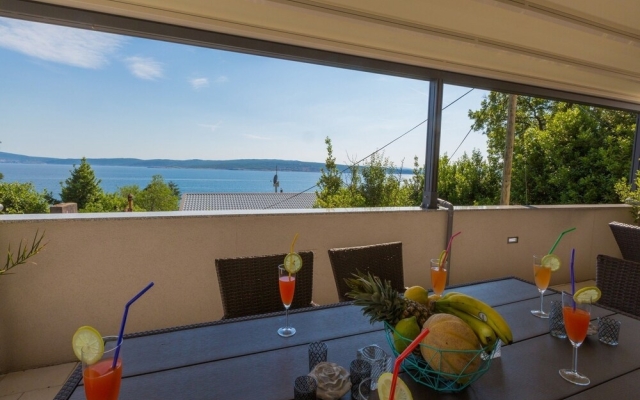 Modern Home With Private Pool and Terrace With sea View