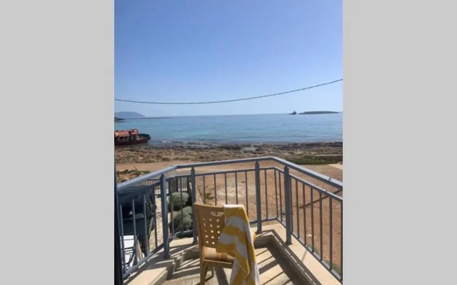 Diakofti Shipwreck view house