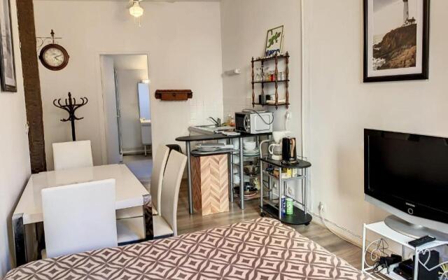 Studio tout confort dans le centre-ville de Dieppe
