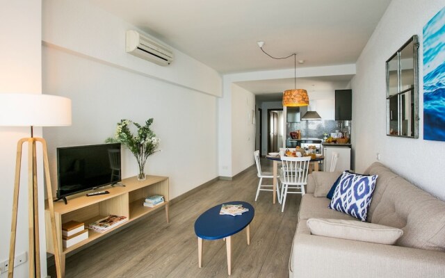 Well-furnished Apartment With Airconditioning in Blanes