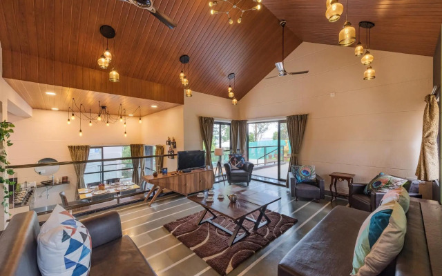 SaffronStays Casa Tranquil, Panchgani - pet-friendly veg only pool villa