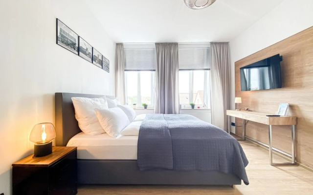 Luxus-Apartment in Leipzig mit Privat-Parkplatz