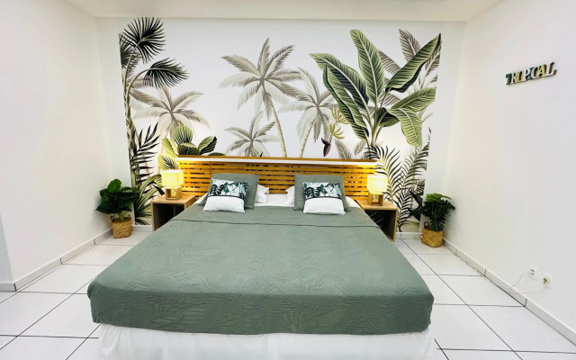 Villa Tropical Paradise avec piscine, 4 chambres