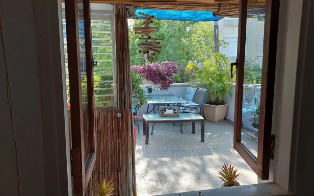Roof APT W terrace garden,1BR 1BA