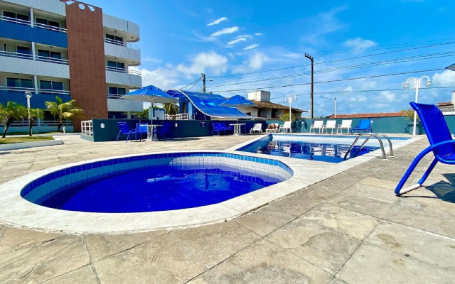 Terrazzo 110 Ponta Negra Praia Flat - NBI - 54 m2 - Smart Tv