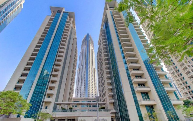 Durrani Homes - Luxurious Studio near Dubai Mall with pool view