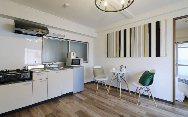 1 Bedrm Apt 5mins from Hiroshima Sta 5ppl (302)