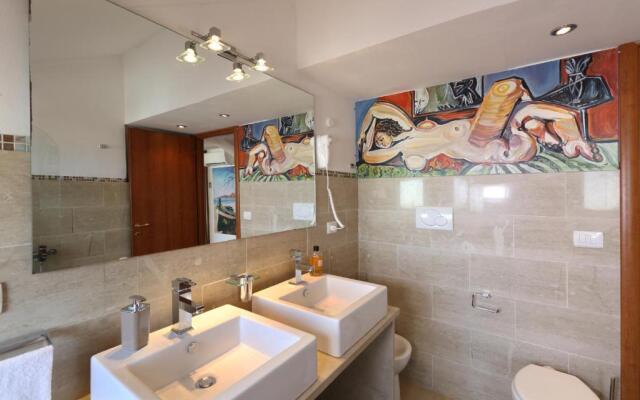 Taormina center 4 BR penthouse, terrace with views