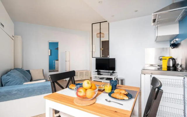 Charmant studio front de mer - Résidence de France