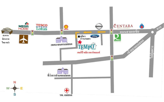 Tempo Plus Apartment Mae Sot