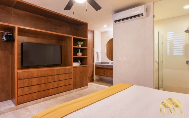 BajoCielo107 Lux 2BR Condo Priv Pool in Aldea Zama