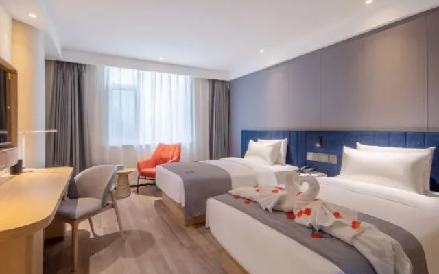 Lan Ou Shangpin Hotel (Xuchang City Fat Donglai Times SquareCaowei Ancient) – Guest Rooms – Xuchang
