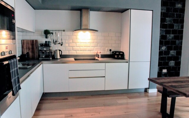 Contemporary Apartment With Garden