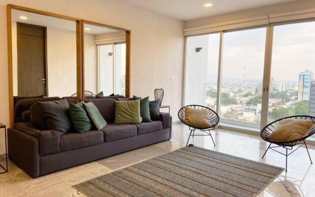 PH 2BR/2BA Private Terrace Chapultepec @serra