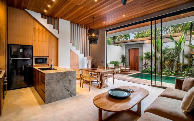 Villa Pereh by Alfred in Bali - Pererenan Paradise 2BD Luxury Townhouse w Pool – Guest Rooms – Pererenan