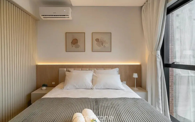 MHFBs Edifício Moderno piscina vista mar