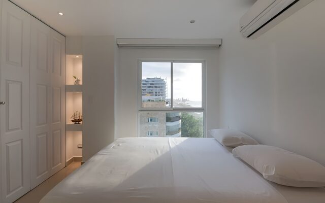 Apartamento con vista al mar 2Hab en Ctg