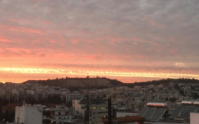 Luxury apartment near metro-Athens view