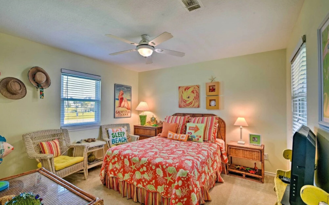 1 Block to Beach: Family Getaway in Galveston!