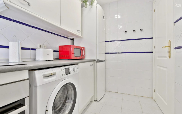 Apartamento con patio a 1 minuto de la playa