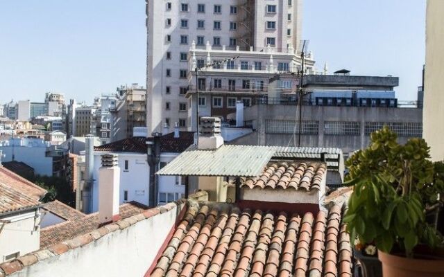 Buhardilla Plaza de España con vistas