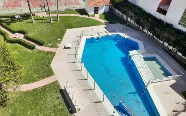 Flat2 studio 150m from the beach with pool