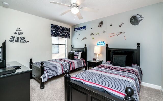 6bed 5Ba Villa Game Room Pool Spa